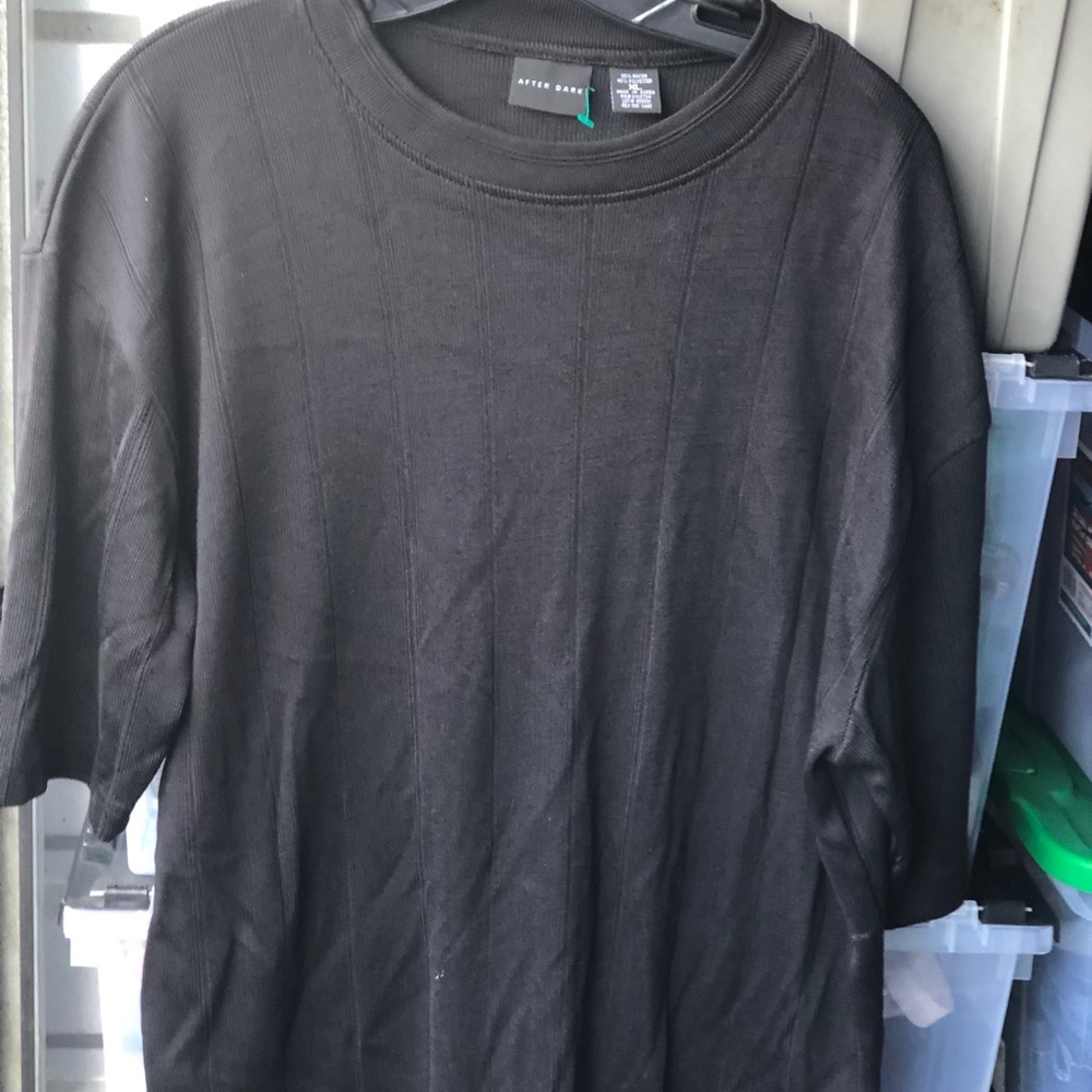 After Dark Men’s Black T-Shirt Size XL